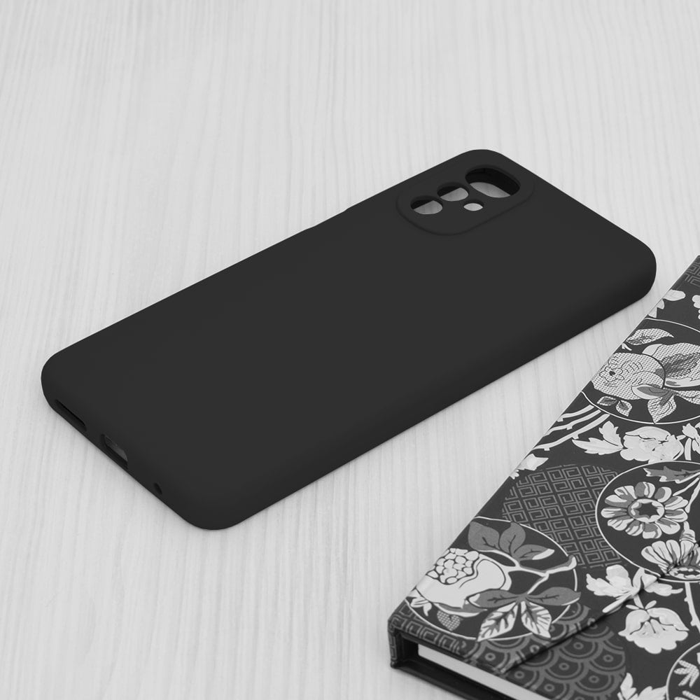 Techsuit Soft Edge silikonové pouzdro pro Motorola Moto G22 černé