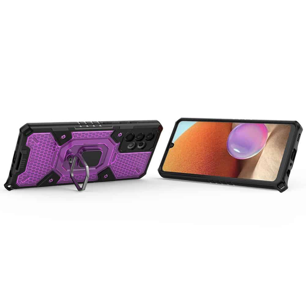 Techsuit Honeycomb Armor ochranný kryt pro Samsung Galaxy A53 5G - Rose-Violet