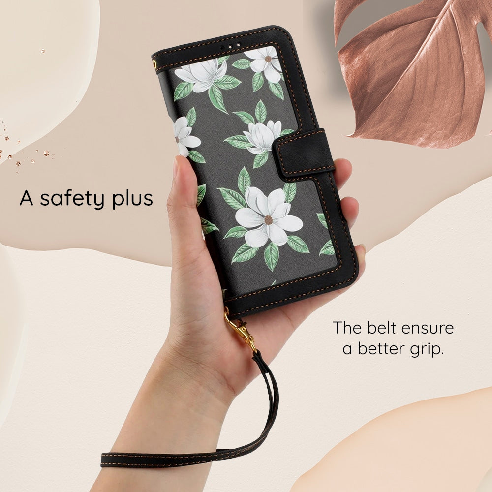 Techsuit FlipCraft skládací pouzdro pro Honor 200 růžové