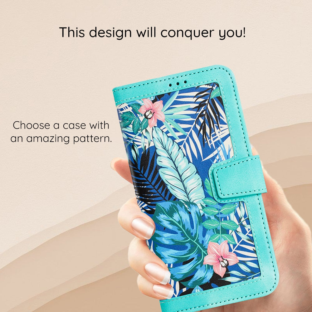 Techsuit FlipCraft skládací pouzdro pro Honor 200 modré