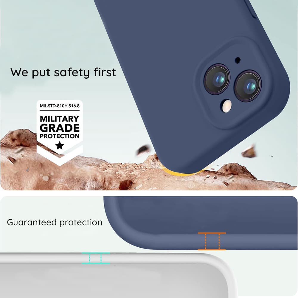 Techsuit SoftFlex silikonové pouzdro pro Motorola Edge 50 Pro – černé
