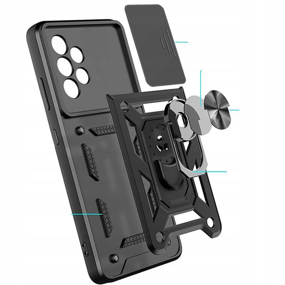 Techsuit – pouzdřená maska série CamShield pro Samsung Galaxy Xcover7 – modrá
