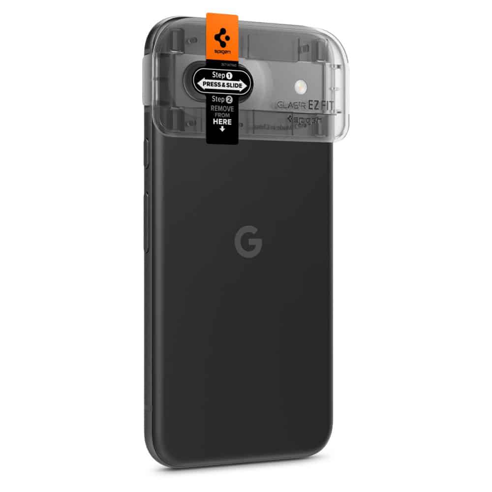 Spigen - Optik.tR EZ FIT sklo fotoaparátu (2 ks) pro Google Pixel 8a - čiré