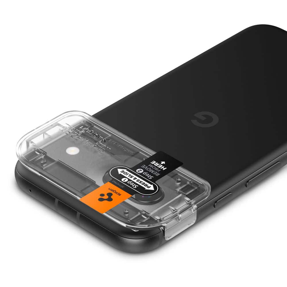 Spigen - Optik.tR EZ FIT sklo fotoaparátu (2 ks) pro Google Pixel 8a - čiré