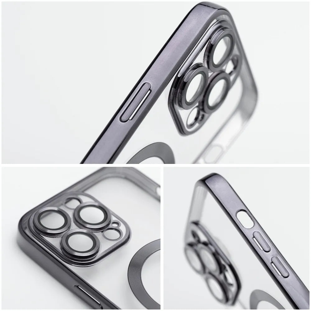 Electro Mag Cover kryt kompatibilní s MagSafe pro iPhone 13 Pro Max černý