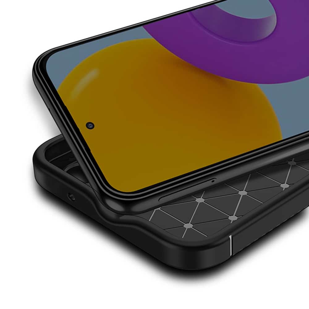 Techsuit – CarbonFiber pouzdro pro Samsung Galaxy A54 5G – černé