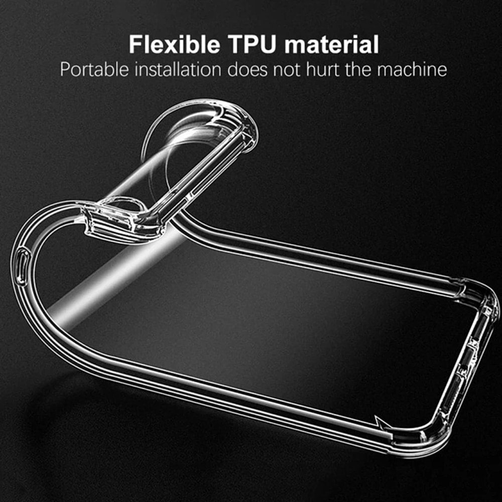Techsuit Shockproof Clear Silicone průhledné pouzdro odolné proti nárazům pro Honor 200 Lite