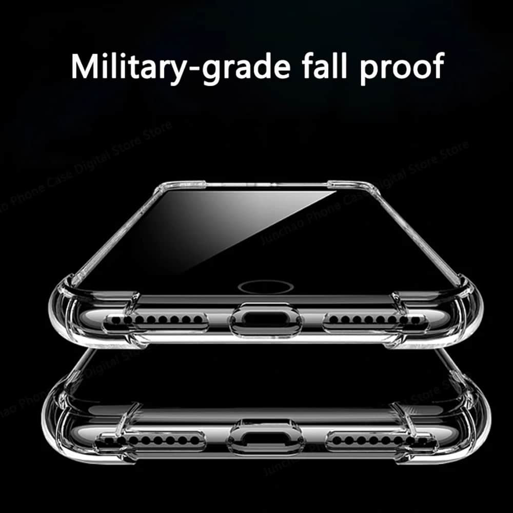 Techsuit Shockproof Clear Silicone průhledné pouzdro odolné proti nárazům pro Honor 200 Lite