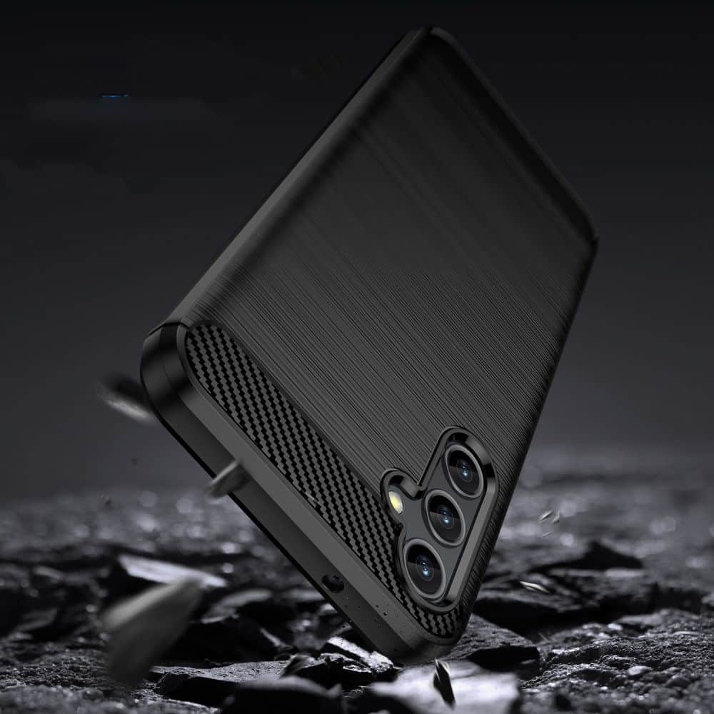 TECH-PROTECT TPUCARBON POUZDRO PRO SAMSUNG GALAXY A14 4G/ 5G ČERNÉ