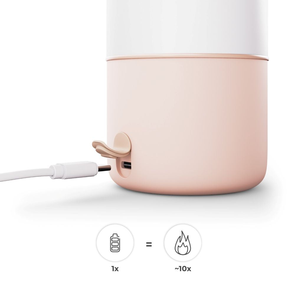 Kinderkraft GAJA prijenosni grijač - bočica/termosica s baterijom 500 ml, Beige