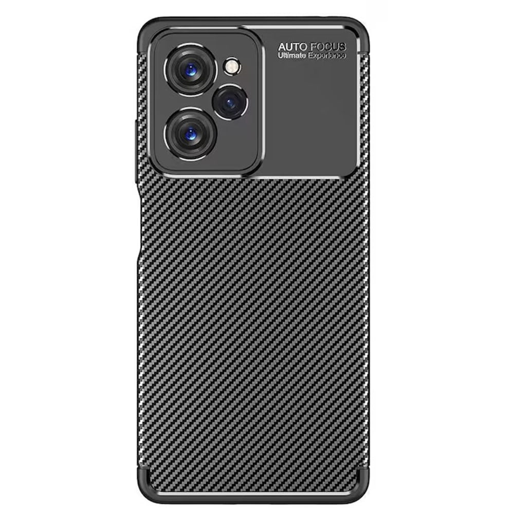 Techsuit – CarbonFiber pouzdro pro Xiaomi Poco X5 Pro – černé