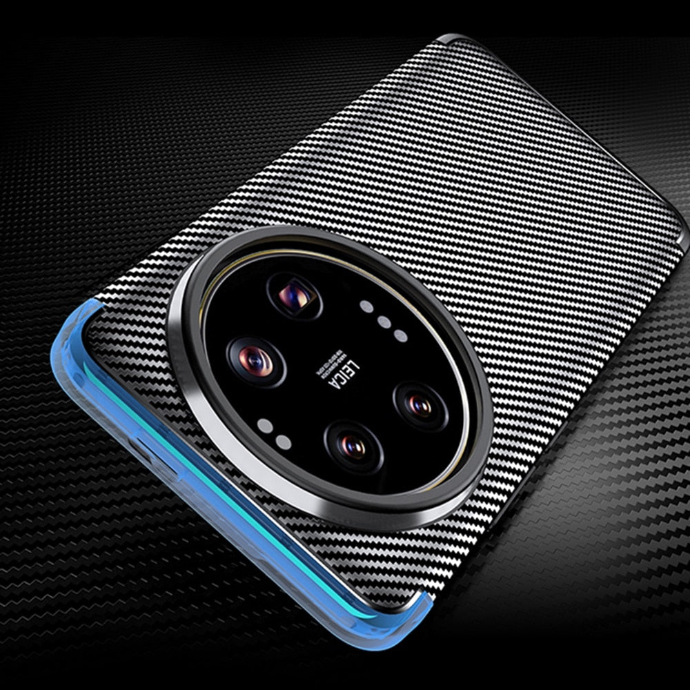 Techsuit – CarbonFiber pouzdro pro Xiaomi 13 Ultra – černé