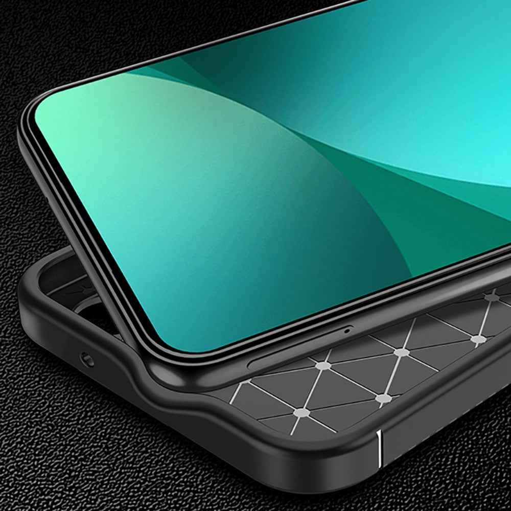 Techsuit – CarbonFiber pouzdro pro Xiaomi 13 Ultra – černé