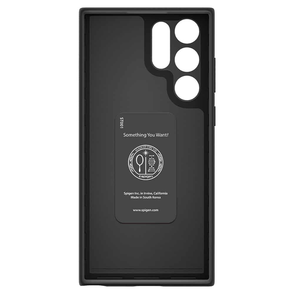 Spigen Thin Fit pro Samsung Galaxy S22 Ultra – černá
