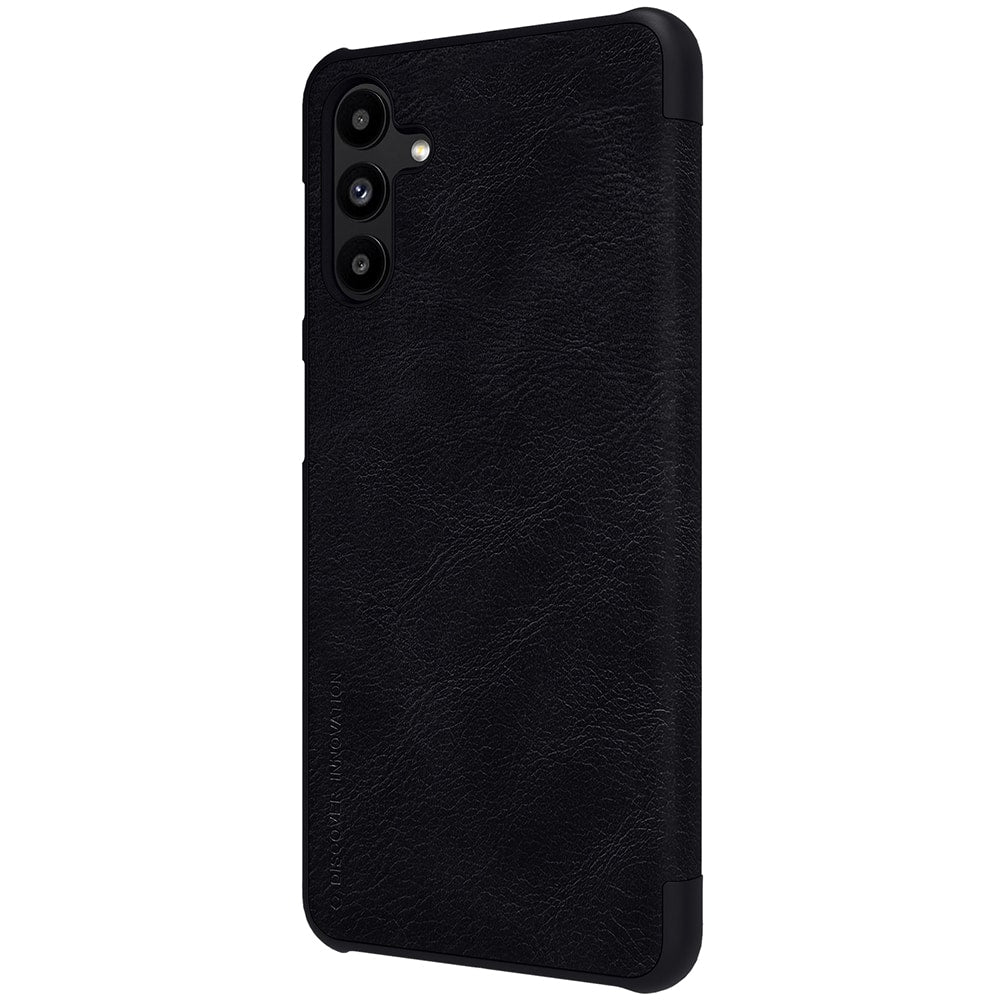 Nillkin - Qin kožené pouzdro pro Samsung Galaxy A13 5G / A04s - černé