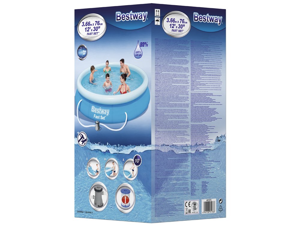Bestway bazen set (366x76cm)