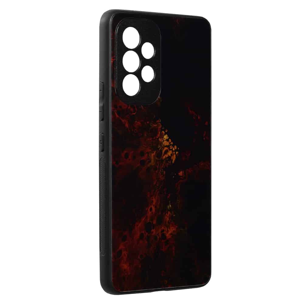 Techsuit Glaze pouzdro pro Samsung Galaxy A53 5G - Red Nebula