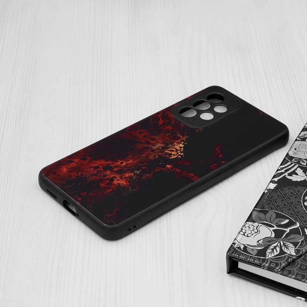 Techsuit Glaze pouzdro pro Samsung Galaxy A53 5G - Red Nebula