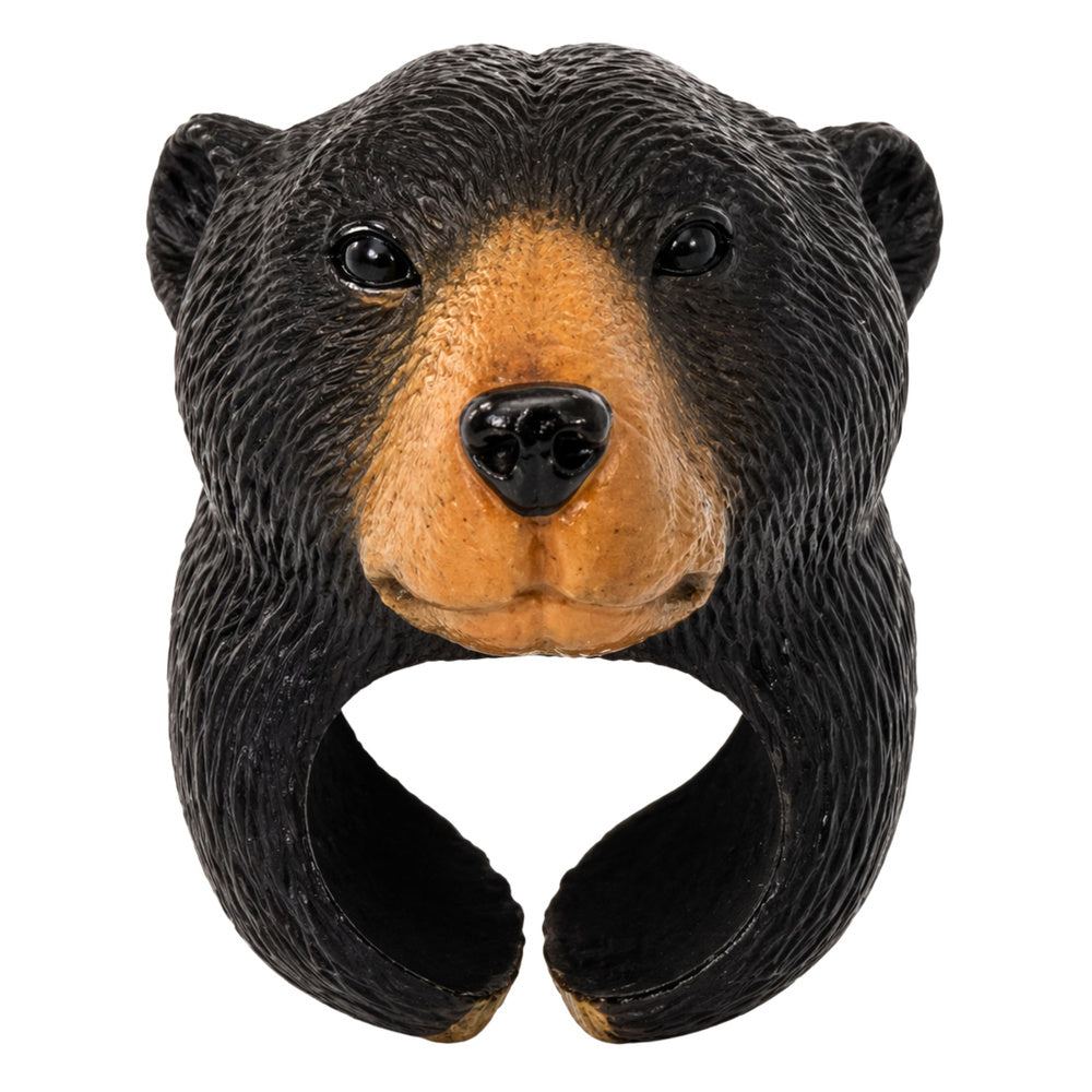 Ring on Hand Educational Animals Bear
