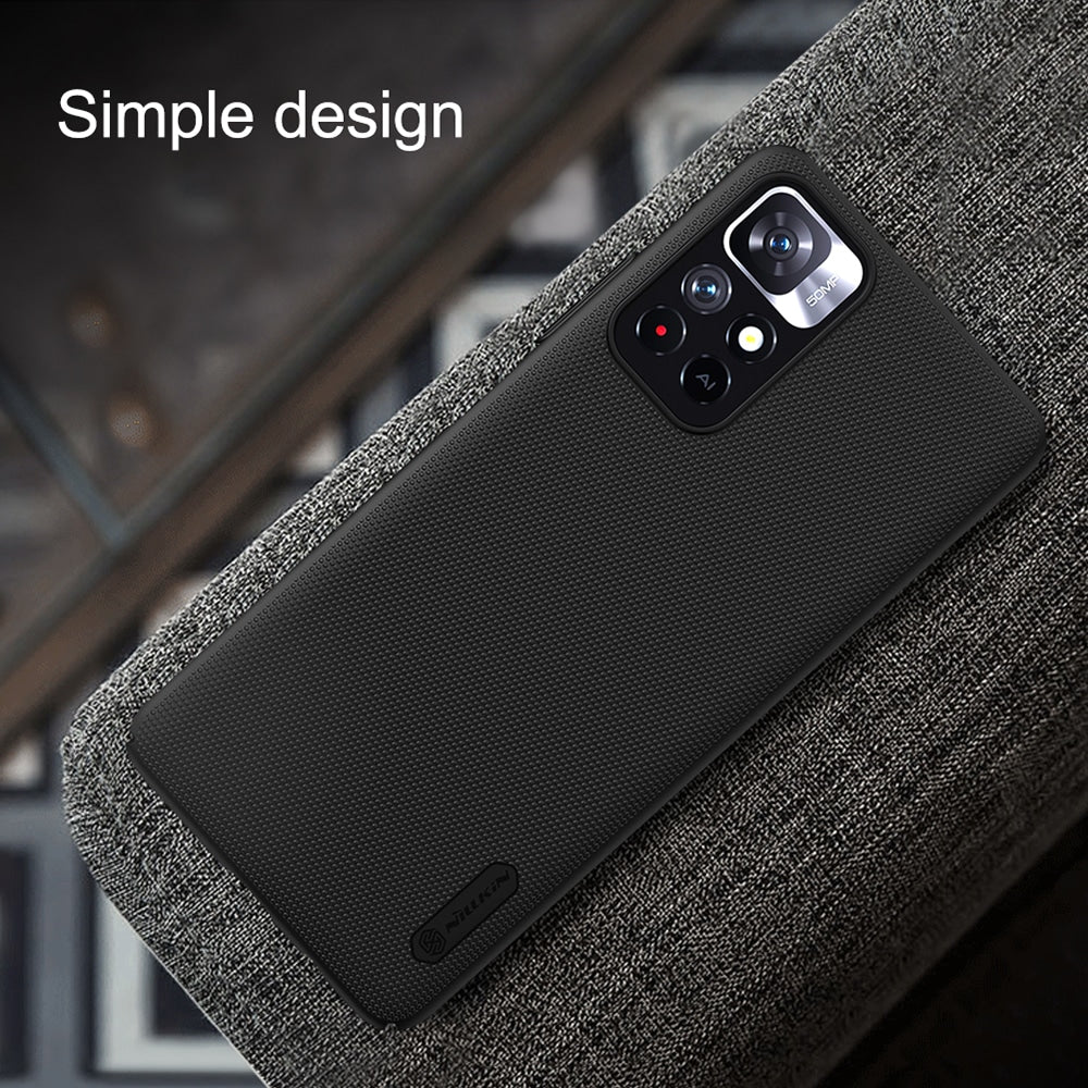 Nillkin - Super Frosted Shield - Xiaomi Poco M4 Pro 5G - černá