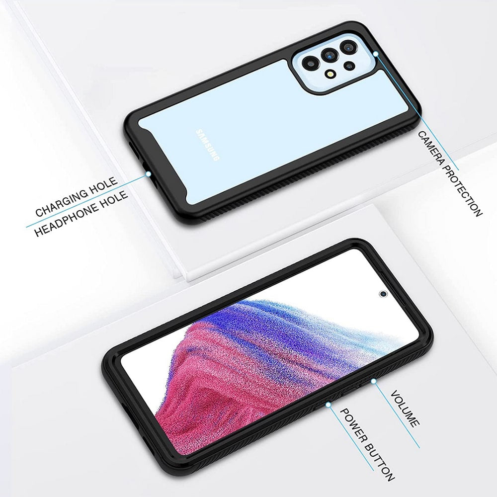 Techsuit - Defense360 Pro + ochrana displeje - Samsung Galaxy A53 5G - černá
