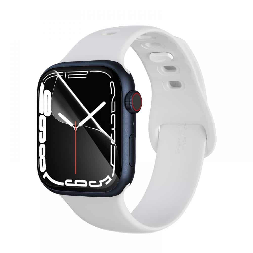 Spigen - Neo Flex (3 ks) - Apple Watch 4 / 5 / 6 / SE / 7 / 8 (44 mm / 45 mm) - průhledný