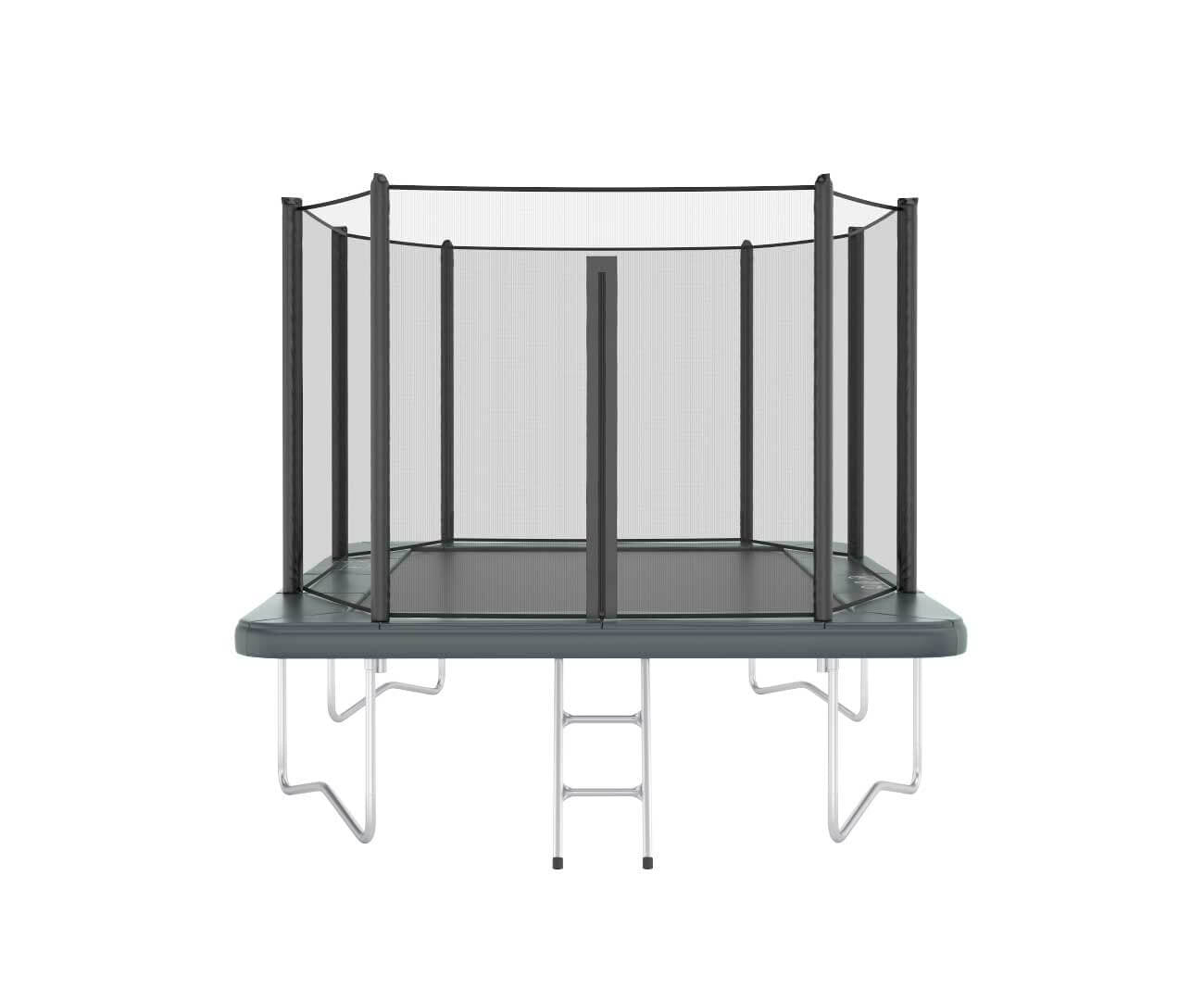 Akrobat Orbit pravokutni trampolin – premium trampolin 305x183-cm-antracit