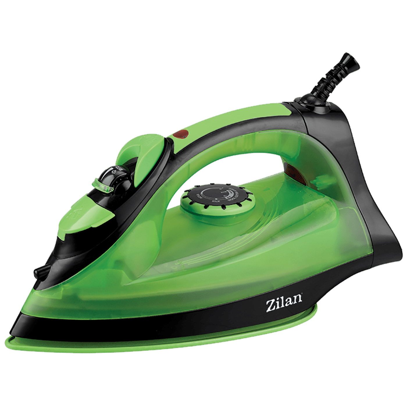 Zilan Glačalo na paru, 2200 W, Anticalc And Drip, zeleno/crna - ZLN2189