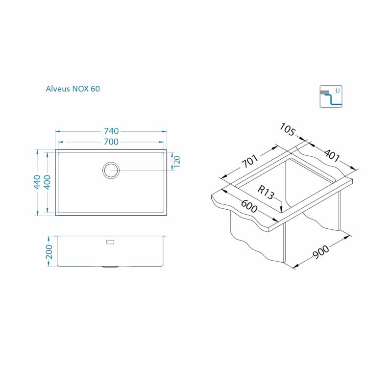 ALVEUS SUDOPER NOX 60