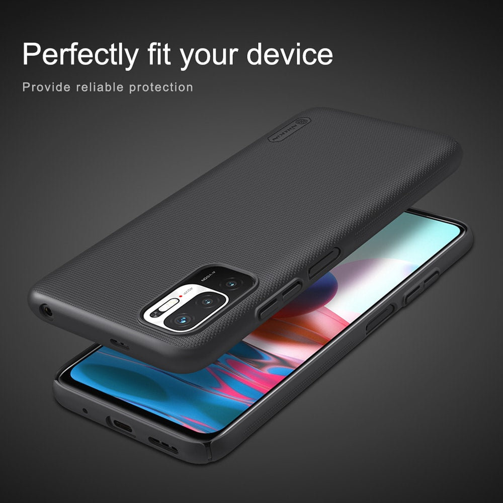 Nillkin - Super Frosted Shield - Xiaomi Redmi Note 10 5G / Poco M3 Pro 5G - černá
