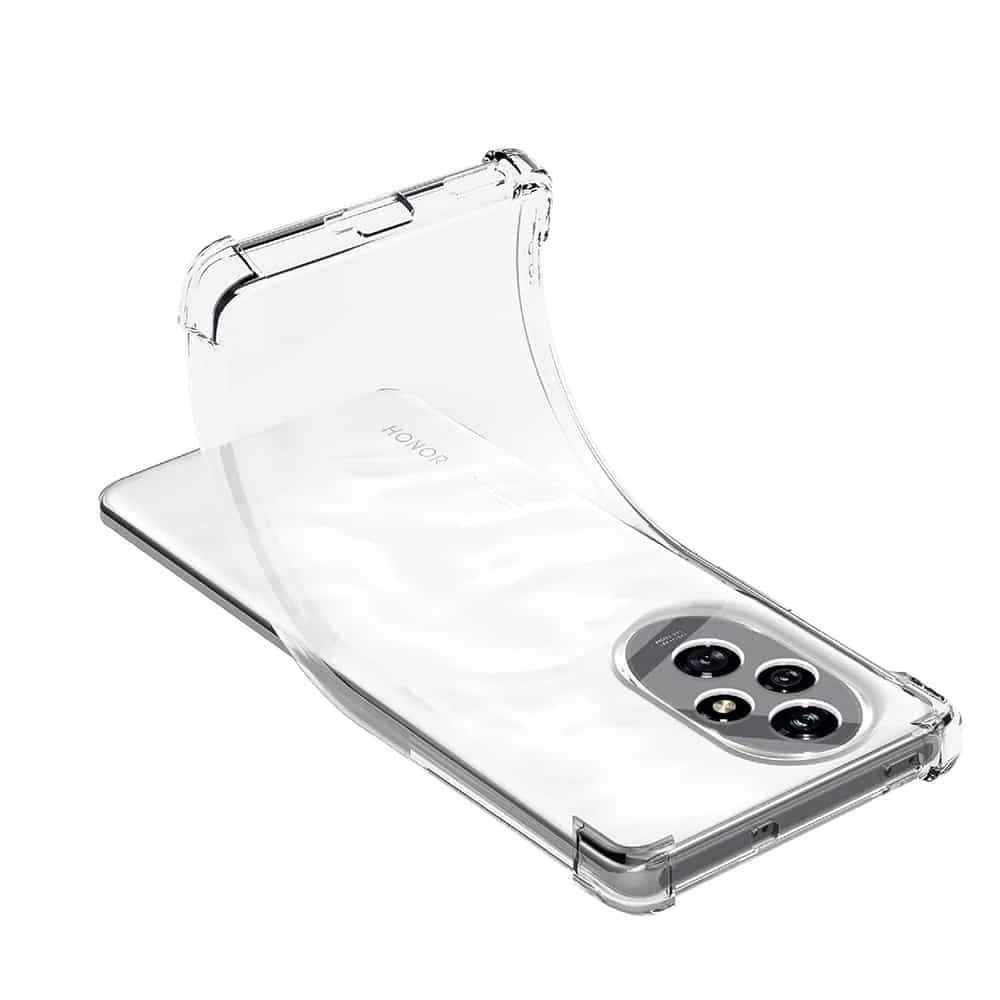 Techsuit Shockproof Clear Silicone prozirna maskica otporna na udarce za Honor 200