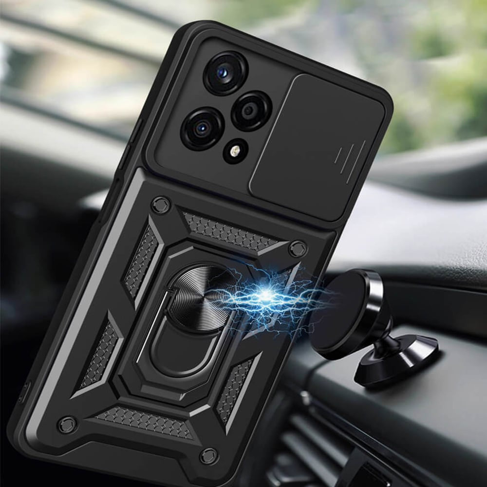 Techsuit – serija CamShield zaštitna maskica za Honor 200 Lite – crna