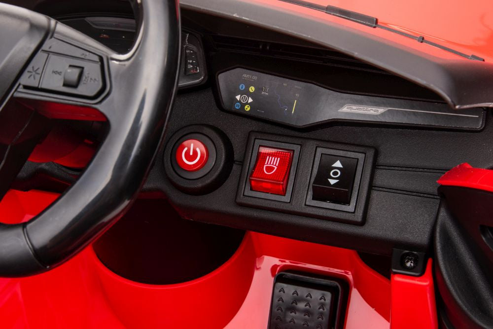 Licencirani auto na akumulator Audi RS6 - crveni