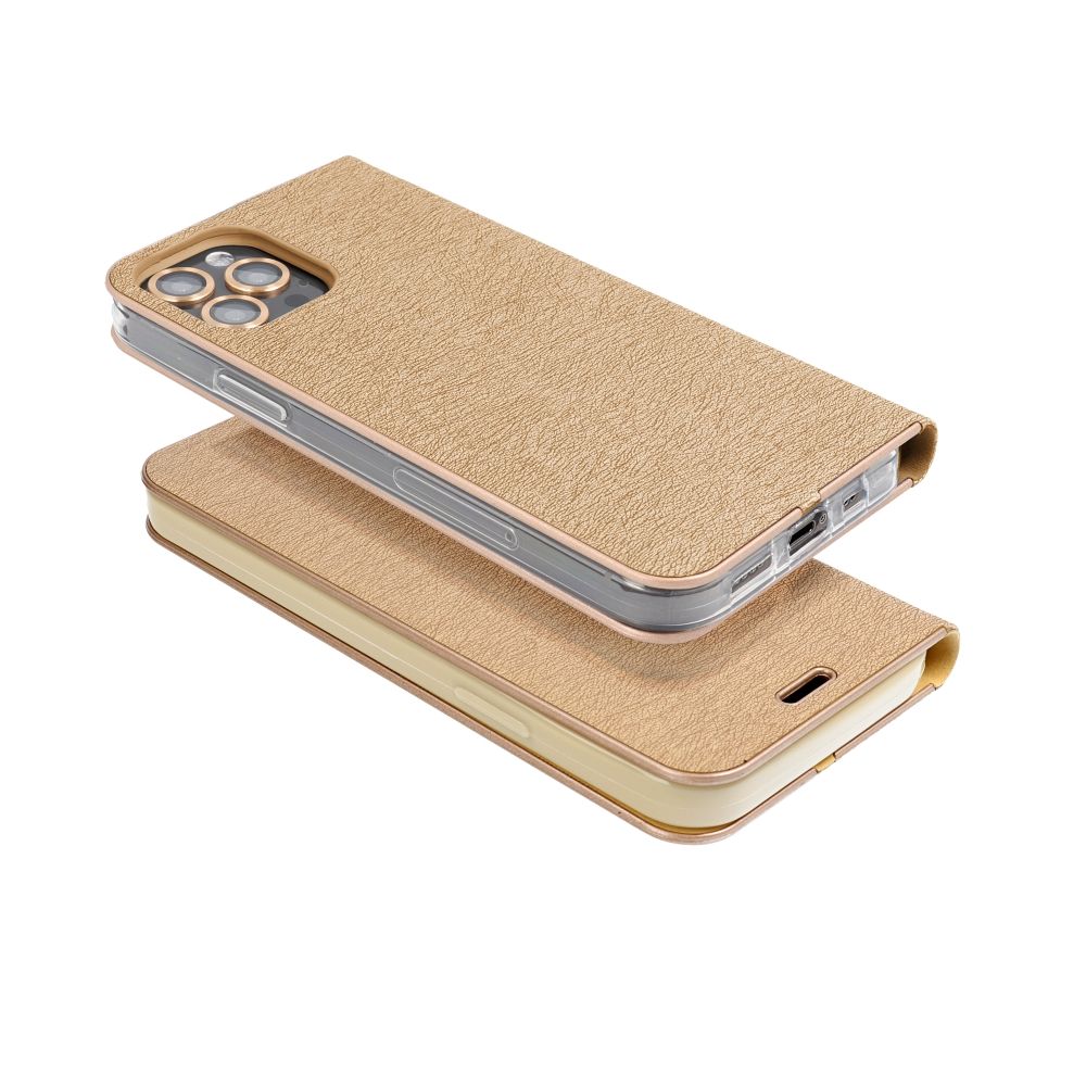 LUNA Book Gold preklopna futrola za Samsung Galaxy A57 5G gold