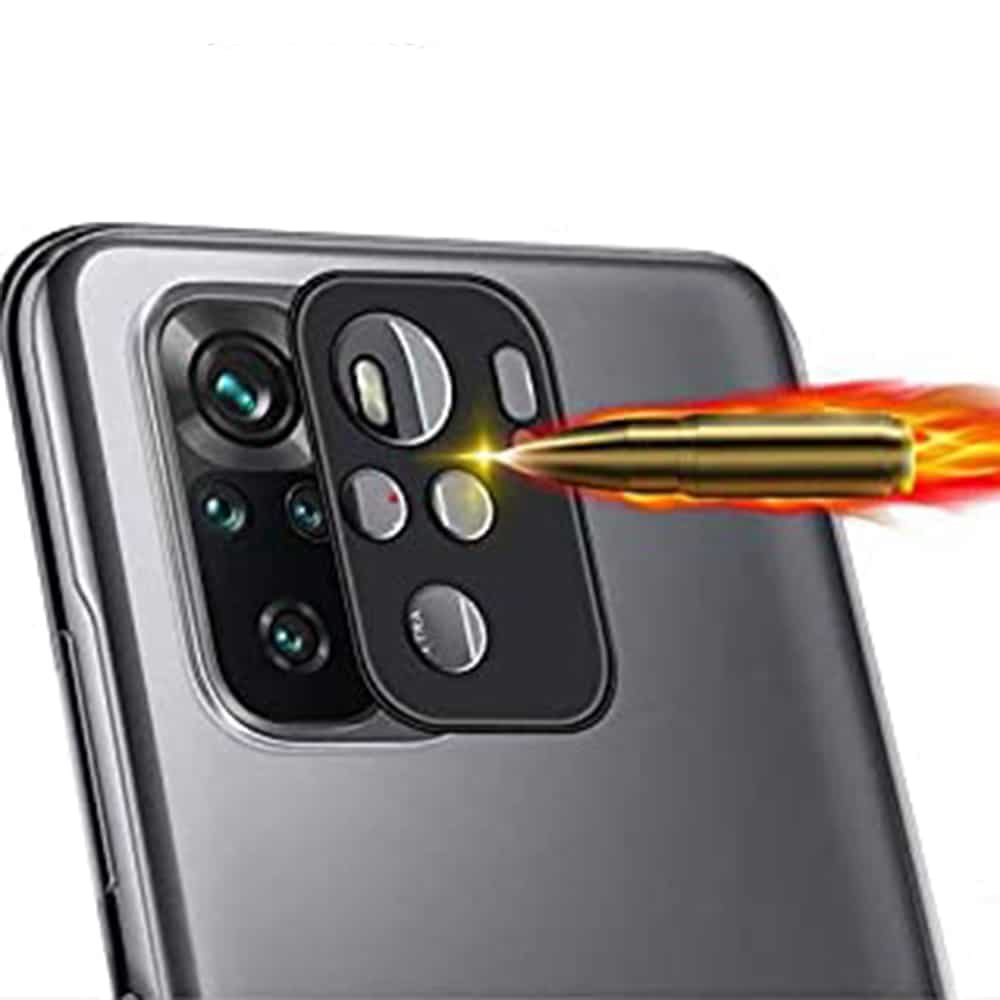 Mocolo - Silk HD PRO sklo na kameru - Xiaomi Redmi Note 10 4G / Note 10S / Poco M5s - černé