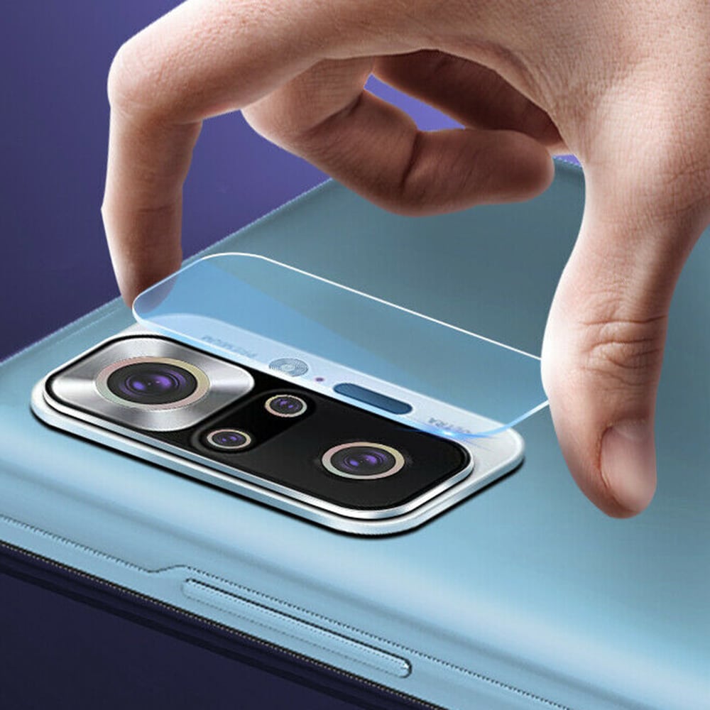 Mocolo - Zcela průhledné sklo fotoaparátu - Xiaomi Redmi Note 10 4G / Note 10S / Poco M5s - transparentní