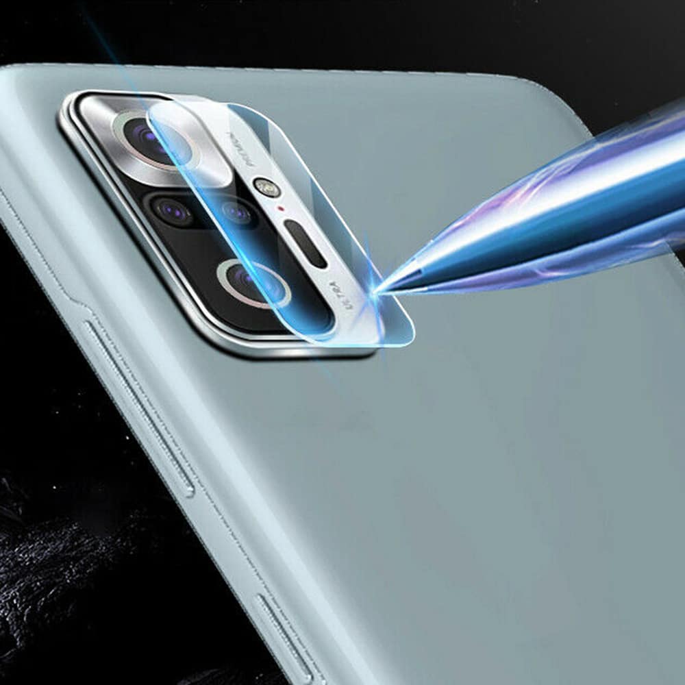 Mocolo - Zcela průhledné sklo fotoaparátu - Xiaomi Redmi Note 10 4G / Note 10S / Poco M5s - transparentní
