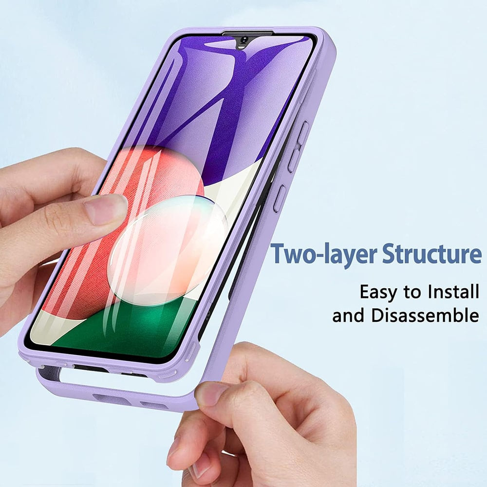 Techsuit – ColorVerse 360 Series oboustranný ochranný kryt pro Samsung Galaxy A52 4G / A52 5G / A52s 5G – černý