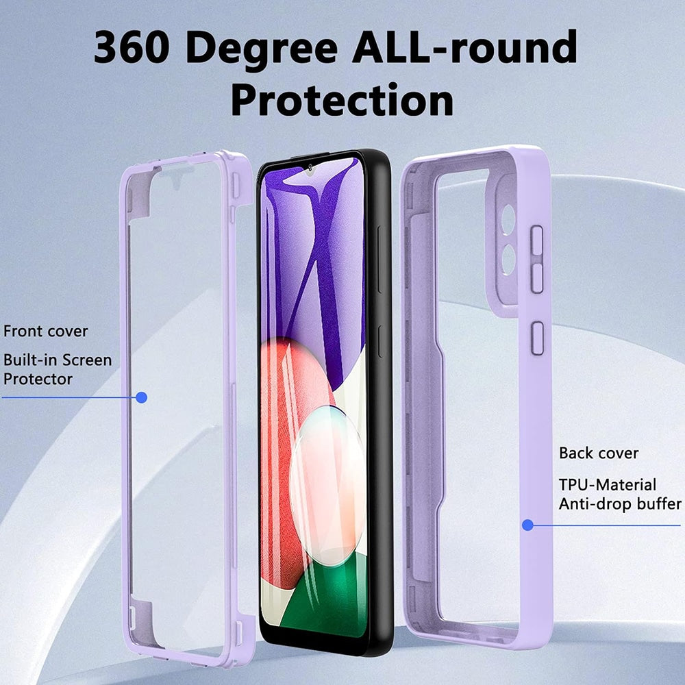 Techsuit – ColorVerse 360 Series oboustranný ochranný kryt pro Samsung Galaxy A52 4G / A52 5G / A52s 5G – černý