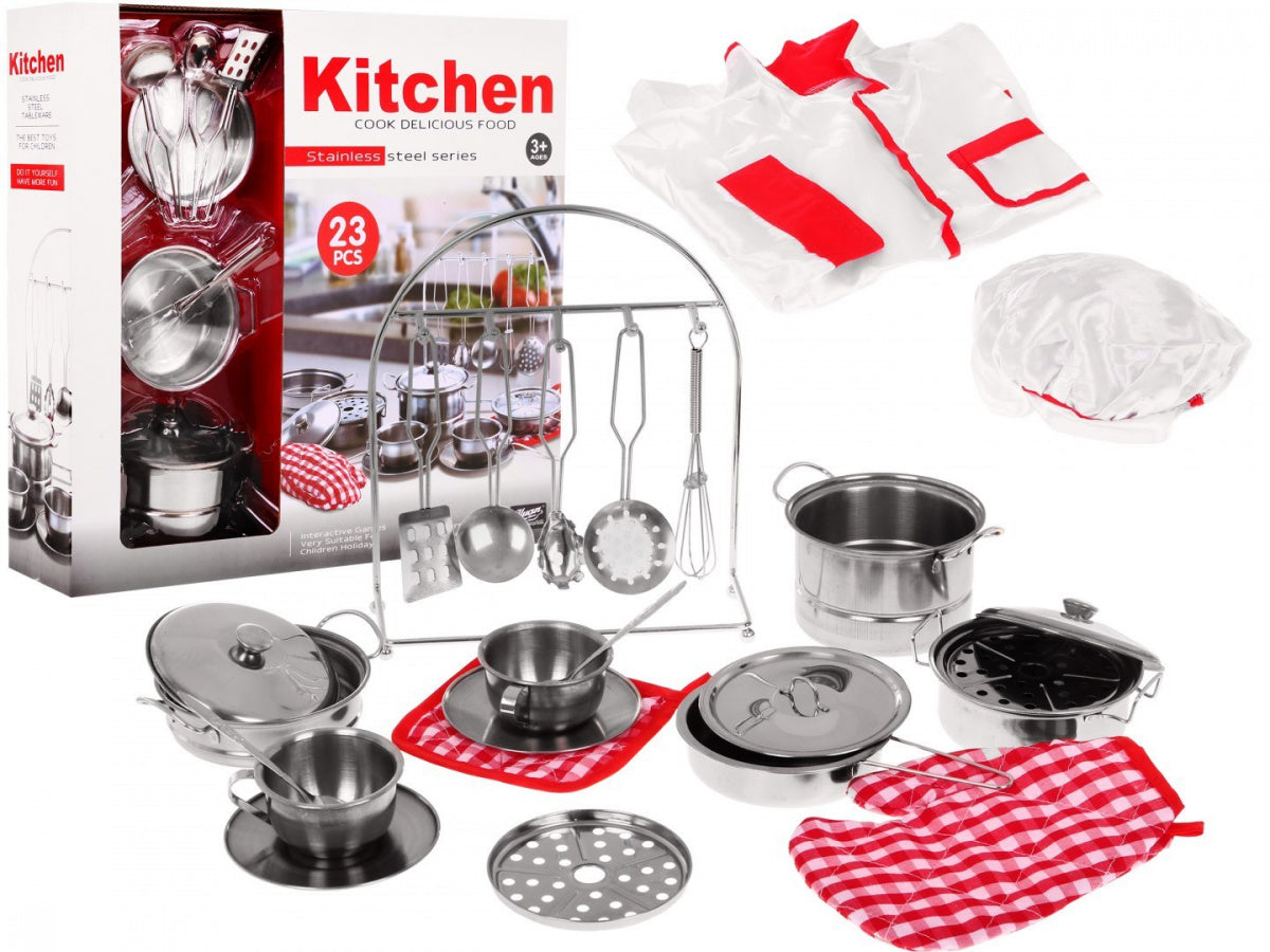 Dječji set za kuhanje za igru sa stalkom Chef Apron