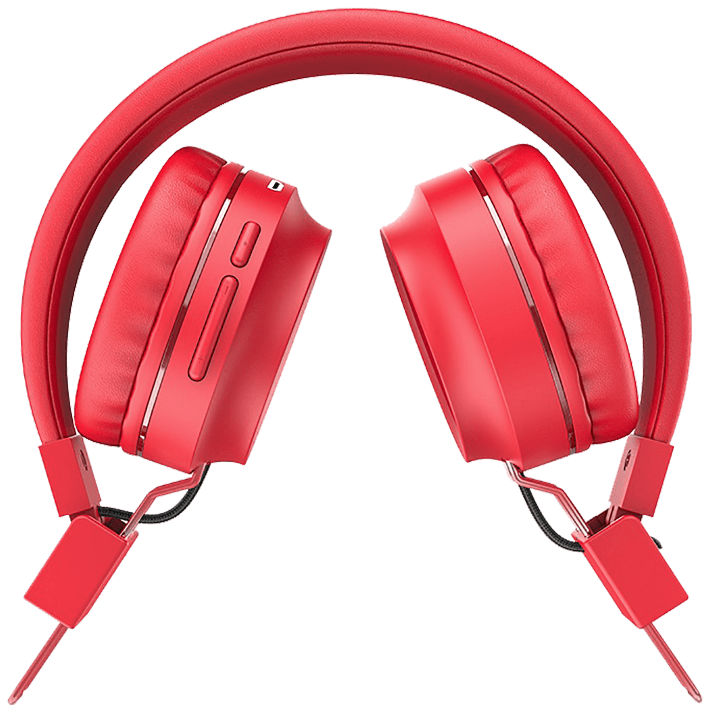 hoco. Sluchátka bezdrátová/drátová, Bluetooth, 8h provozu, mikrofon - W25 Promise Červená