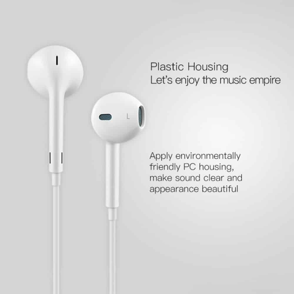 Yesido - Stereo slušalice (YH-20) - Lightning konektor s mikrofonom 120 cm - Bijele