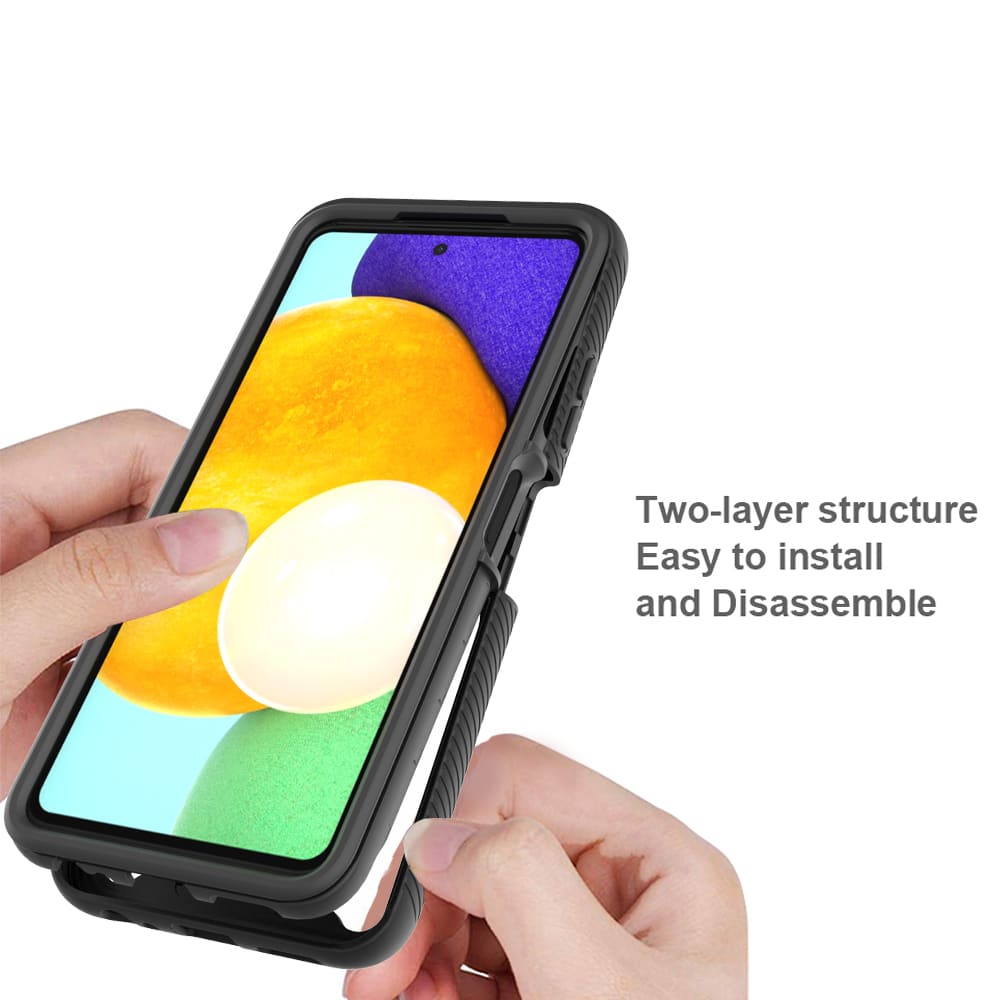 Techsuit - Defense360 Pro + ochrana displeje - Samsung Galaxy A22 5G - černá