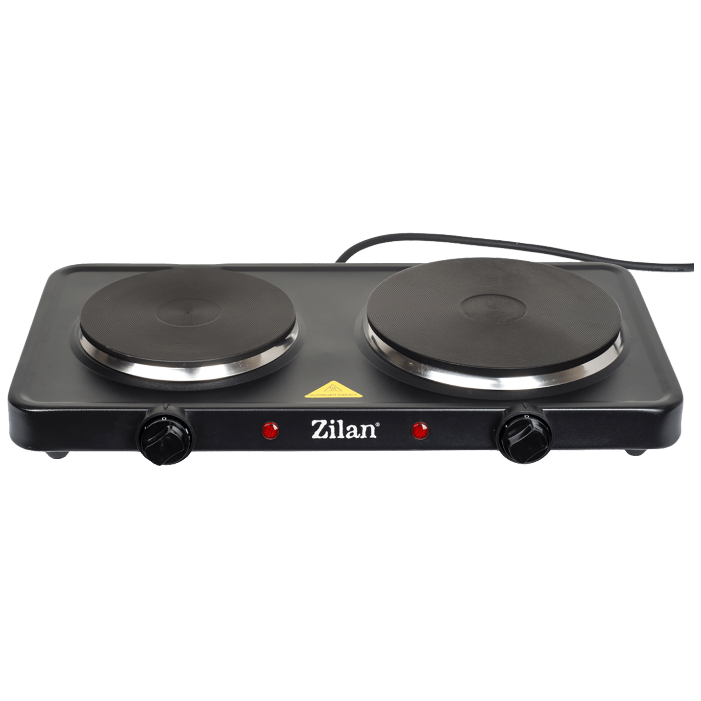 Zilan Elektrický vařič, 2 plotýnky - 15.5/18.5 cm, 2500 W, černý - ZLN2181 (ZLN2180/BK)