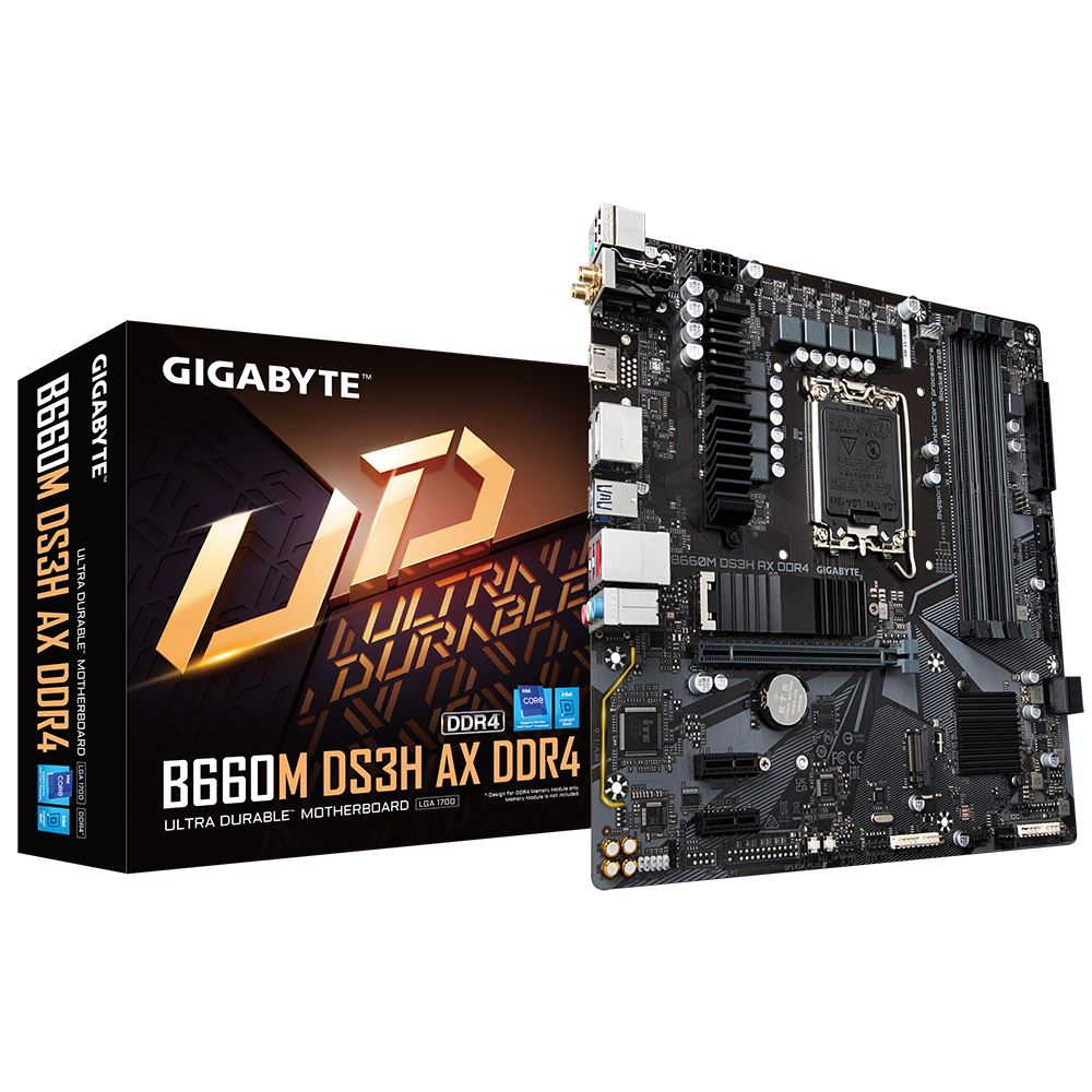 Gigabyte B660M DS3H AX DDR4 matična ploča Intel B660 LGA 1700 Mikro ATX