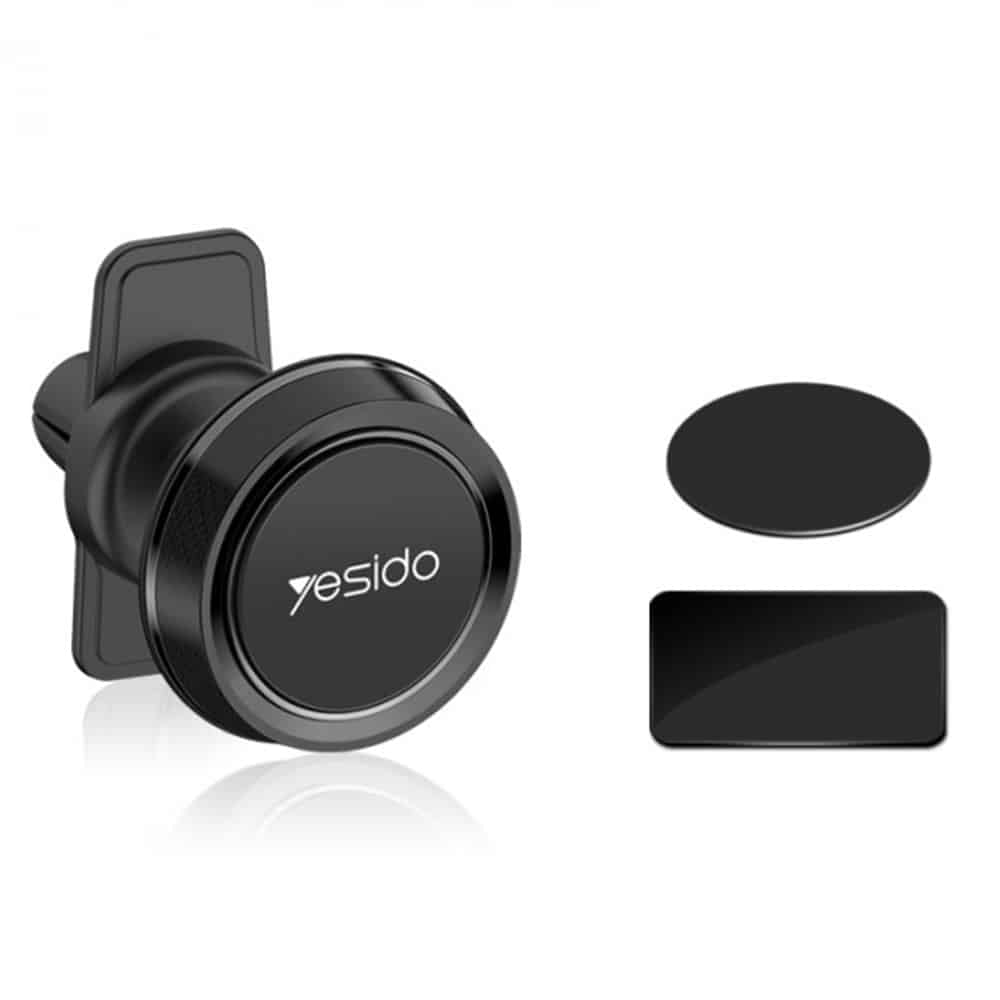Yesido - držák do auta (C61) - magnetický držák telefonu do větrací mřížky - černý