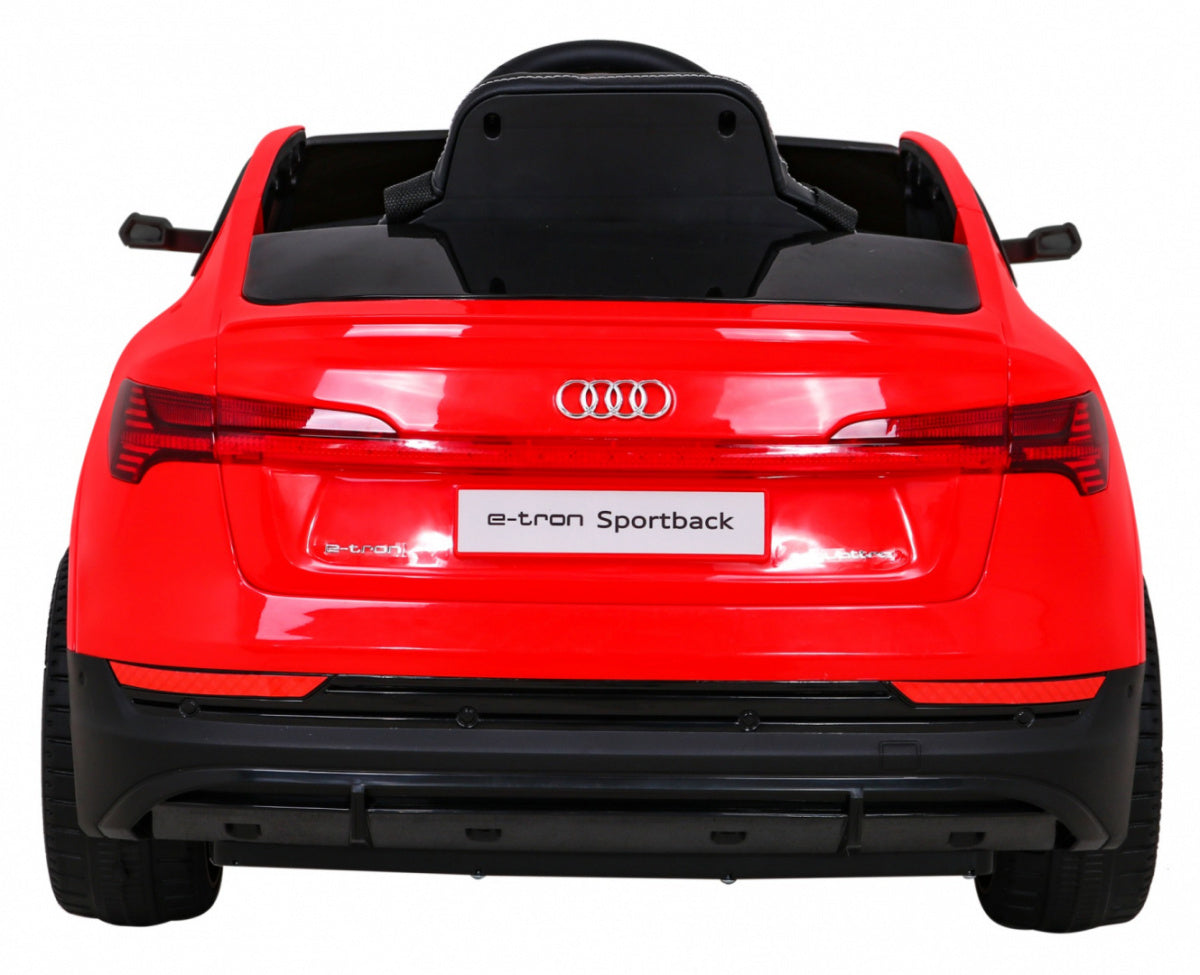 Licencirani auto na akumulator Audi E-Tron Sportback - crveni