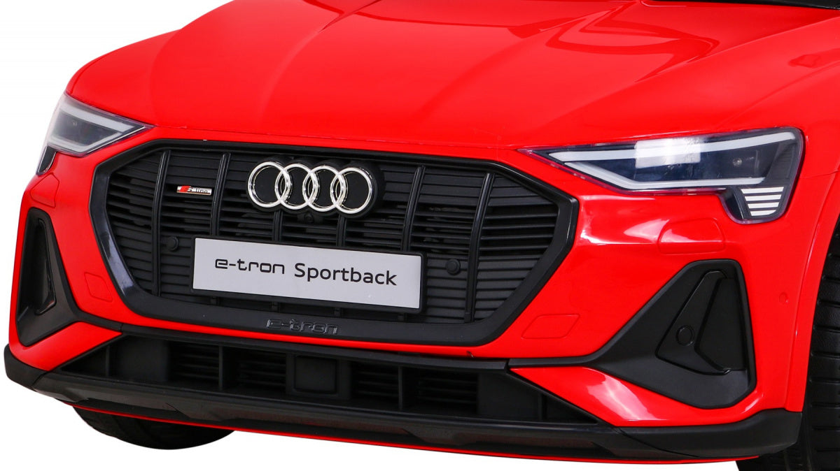 Licencirani auto na akumulator Audi E-Tron Sportback - crveni