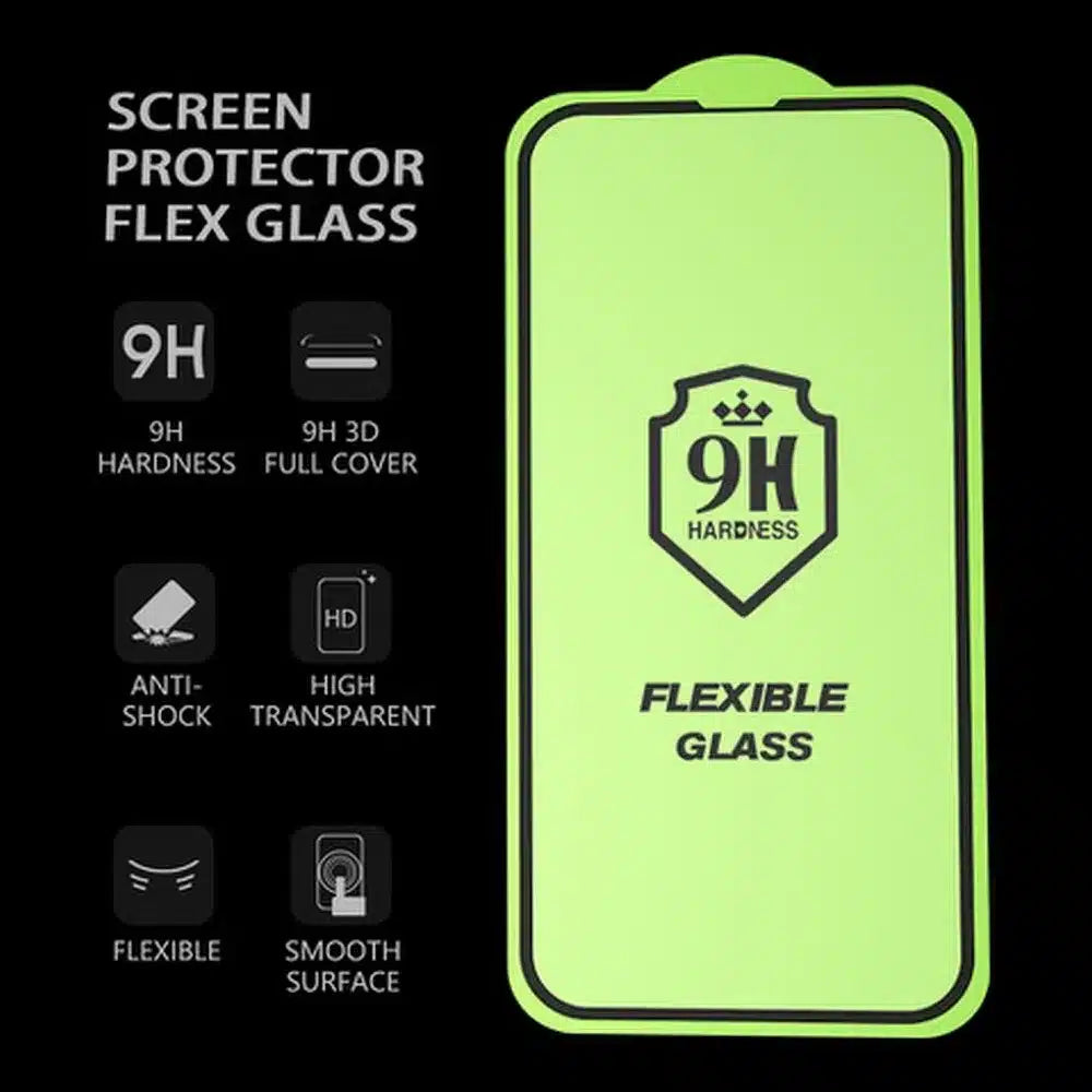 Bestsuit Flexible 5D Full Glue hybridní sklo pro Samsung Galaxy A22 5G černé