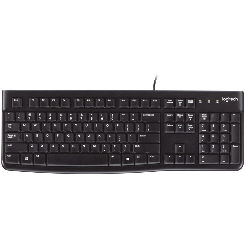 Logitech Keyboard K120 for Business tipkovnica Univerzalno USB QWERTY Španjolski Crno